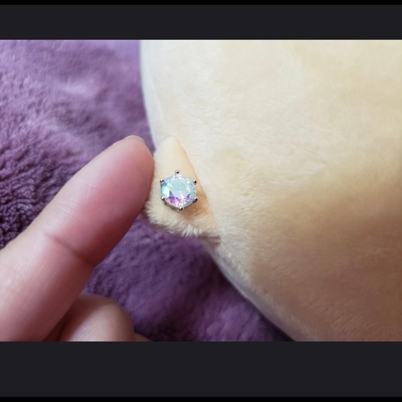 *More Coming*Rainbow Topaz Earrings - Picture 6 of 8